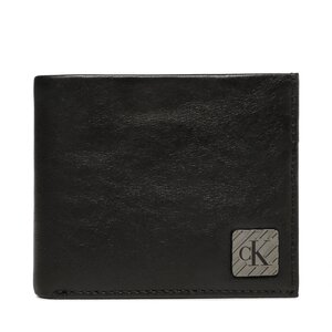 Portafoglio piccolo da uomo Calvin Klein Jeans - Logo Hardware Bifold Rfid K50K510138 BDS