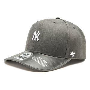 Image of Cap 47 Brand - MLB New York Yankees Base Runner '47 MVP DP B-BRMDP17WBP-CC Charcoal
