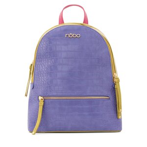 Zaino Nobo - NBAG-N3070-CM14 Fioletowy z Limonkowym
