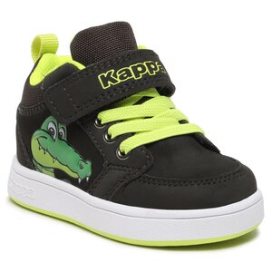 Sneakers Kappa - 280004M Brown/Lime 5033