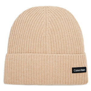 Image of Mütze Calvin Klein - Essential Patch K50K510657 Travertine PF2