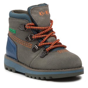 Sneakers Kickers - KickNature 878760-10-20 M Kaki Orange