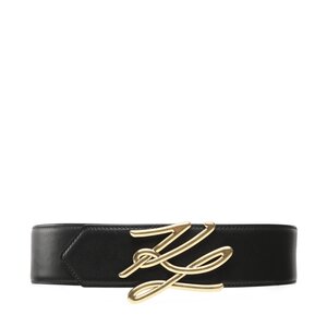 Cintura da donna KARL LAGERFELD - 226W3154 Black/Gold