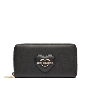 Portafoglio grande da donna LOVE MOSCHINO - JC5730PP0HKL0000 Nero