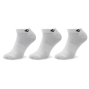 Set di 3 paia di calzini lunghi da donna Converse - E746W-3009 Bianco