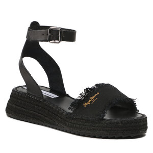 Image of Espadrilles Pepe Jeans - Kate Fabric PLS90592 Black 999