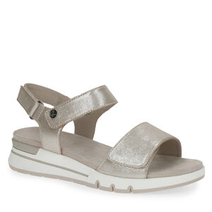 Image of Sandalen Caprice - 9-28751-20 Taupe Sue.Met. 354