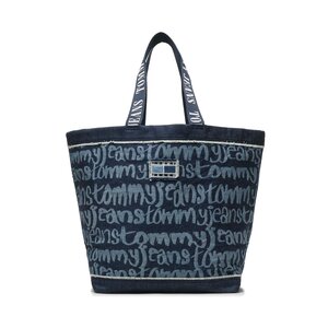 Borsetta Tommy Jeans - Tjw Heritage Tote Denim AW0AW14973 0G3
