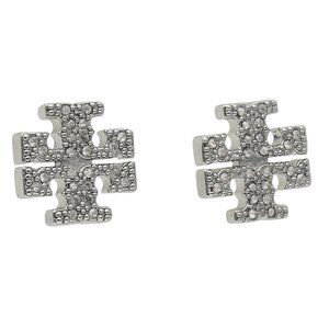 

Набір: ланцюжок і сережкиTory Burch, Срібний