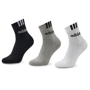 Image of 3er-Set hohe Unisex-Socken adidas - IC1296 Bunt