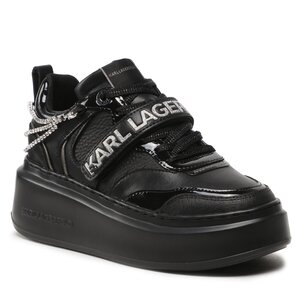 Sneakers KARL LAGERFELD - KL63540D Black Lthr w/Silver