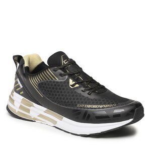 Image of Sneakers EA7 Emporio Armani - X8X093 XK238 K476 Black/Light Gold
