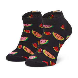 Calzini corti da bambini Happy Socks - KWAT05-6501 Nero