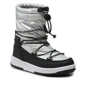 Chuck Taylor All Star Lift Ox Sneakers Moon Boot - Jr Girl Boot Met 34052600003 Silver