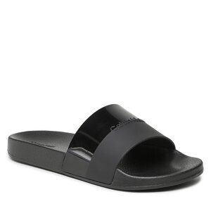 Image of Pantoletten Calvin Klein - Pool Slide HW0HW01783 Ck Black BEH