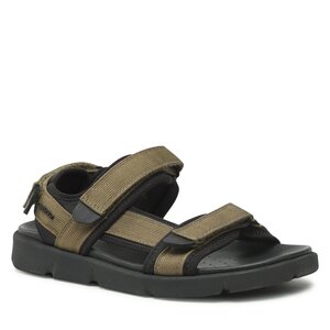Image of Sandalen Geox - U Xand 2S U25BGJ01115C3C9B Lt Olive/Black
