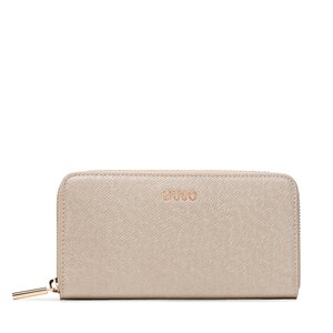 Portafoglio grande da donna Liu Jo - Xl Zip Around AXX013 E0087 Light Gold 90048