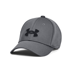 Image of Cap Under Armour - Boy&#039;s UA Blitzing 1376708-012 Pitch Gray//Black