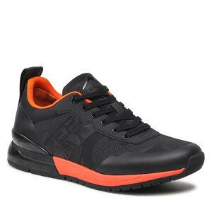 Image of Sneakers Replay - Shoot Peaky GMS1C.000.C0028T Black Orange 0007