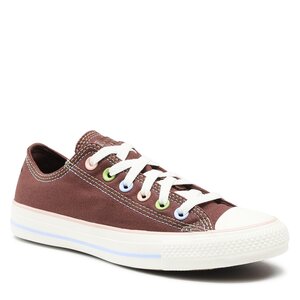 Converse Cosy Club faux fur lined sneakers in black leather Converse - Chuck Taylor All Star A04639C Brown/Black