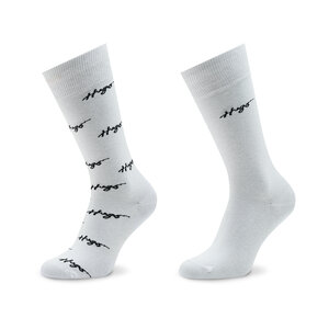 Image of Hohe Herrensocken Hugo - 50491194 White 100