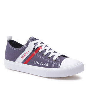 Scarpe con zeppa Big Star Shoes - LL174006 Navy