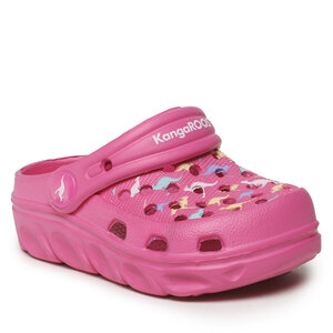 Image of Pantoletten KangaRoos - K-Kg Fun 10058 000 6312 Fandango Pink/Kangaroo