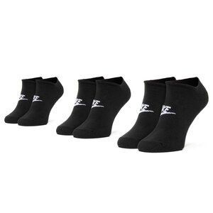 Image of 3er-Set niedrige Unisex-Socken Nike - SK0111 010 Schwarz