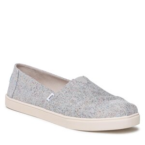 Image of Halbschuhe Toms - Alpargata Cupsole 10019525 Cloud Grey Metallic