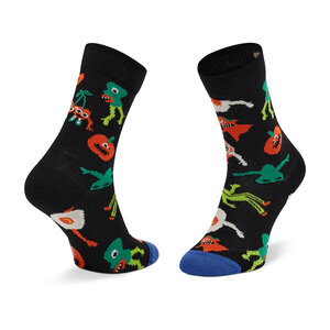 

Високі дитячі шкарпеткиHappy Socks, Чорний;кольоровий