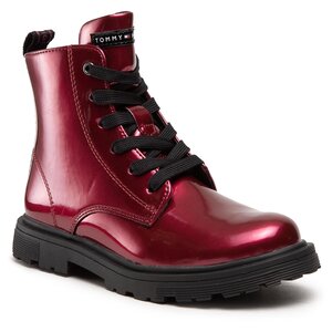 Shoes TIM 060 Czarna Tosca - Lace-Up Bootie T1A5-32373-1483301 S Bordeaux