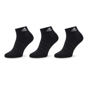 Image of 3er-Set niedrige Unisex-Socken adidas - Thin and Light Ankle Socks 3 Pairs IC1282 black/white