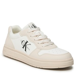 Sneakers Calvin Klein Jeans - Low Cut Lace-Up Sneaker V3X9-80552-1355 S Beige/Milk A360