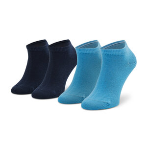 Image of 2er-Set niedrige Kindersocken Tommy Hilfiger - 301390 Blue Combo 045