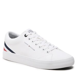 Sneakers Dresses Tommy Hilfiger - Th Hi Vulc Core Low Stripes FM0FM04735 White YBS