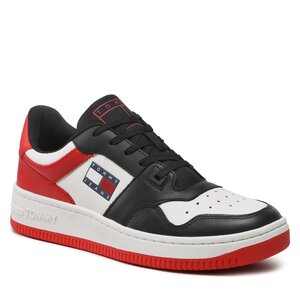 Sneakers Tommy Jeans - Basket Leather EM0EM01162 Deep Crimson XNL