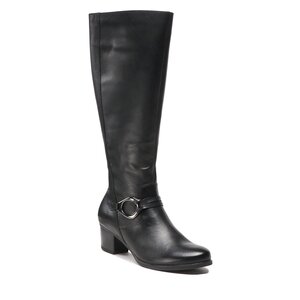 Knee High Boots Caprice - 9-25505-29 Black Nappa 022