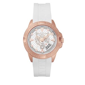 Image of Uhr Plein Sport - Touchdown PSFBA0723 White-Silver Guilloché