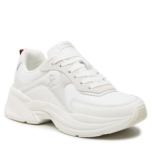 Sneakers Tommy Hilfiger - Elevated Chunky Runner FW0FW06946 White YBS