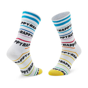 

Високі шкарпетки unisexHappy Socks, Білий