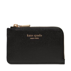 Custodie per carte di credito Kate Spade - Morgan Saffiano Leather Zip Ca K8919 Black 250