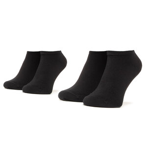 Set di 2 paia di calzini corti unisex Tommy Pik Hilfiger - 301390 Black 201