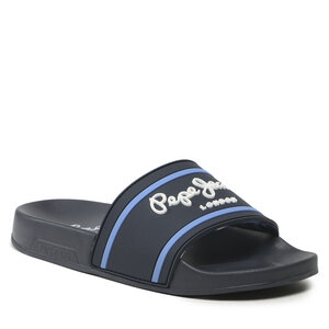 Image of Pantoletten Pepe Jeans - Slider Logo B PBS70054 Navy 595