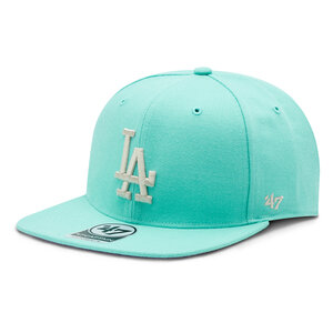 Image of Cap 47 Brand - MLB WS Los Angeles Dodgers Sure Shot Under 47 CAPTAIN BCWS-SRSUC12WBP-TF88 Tiffany Blue