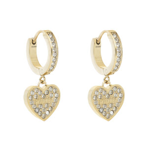 Orecchini Guess - Huggie Me JUBE03 136JW YG