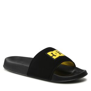 Image of Pantoletten DC - Slide ADYL100043 Black/Black/Yellow (XKKY)