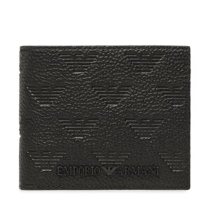 Portafoglio grande da uomo Emporio Armani - YEM122 Y142V 81072 Black