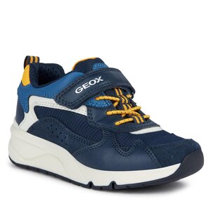 Sneakers Geox - J Rooner Boy J36H0A 01122 C0657 M Navy/Yellow