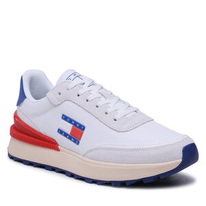 Image of Sneakers Tommy Jeans - Tjm Tech Runner Material Mix EM0EM01300 Rwb 0GY