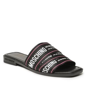 Image of Pantoletten LOVE MOSCHINO - JA28412G0GIX600A Nero/Bian/Fuxi